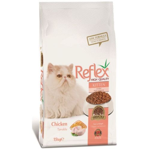 reflex chicken cat food